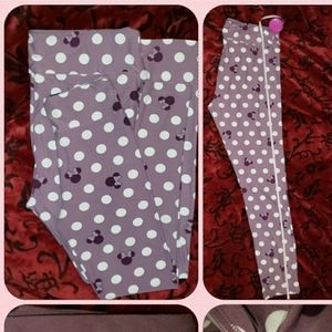 LuLaRoe Disney Miney Mouse leggings "TC"